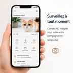 Distributeur Croquette Connecté avec Caméra pour Chat & Chien | NORA™