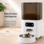 Distributeur Croquette Connecté avec Caméra pour Chat & Chien | NORA™