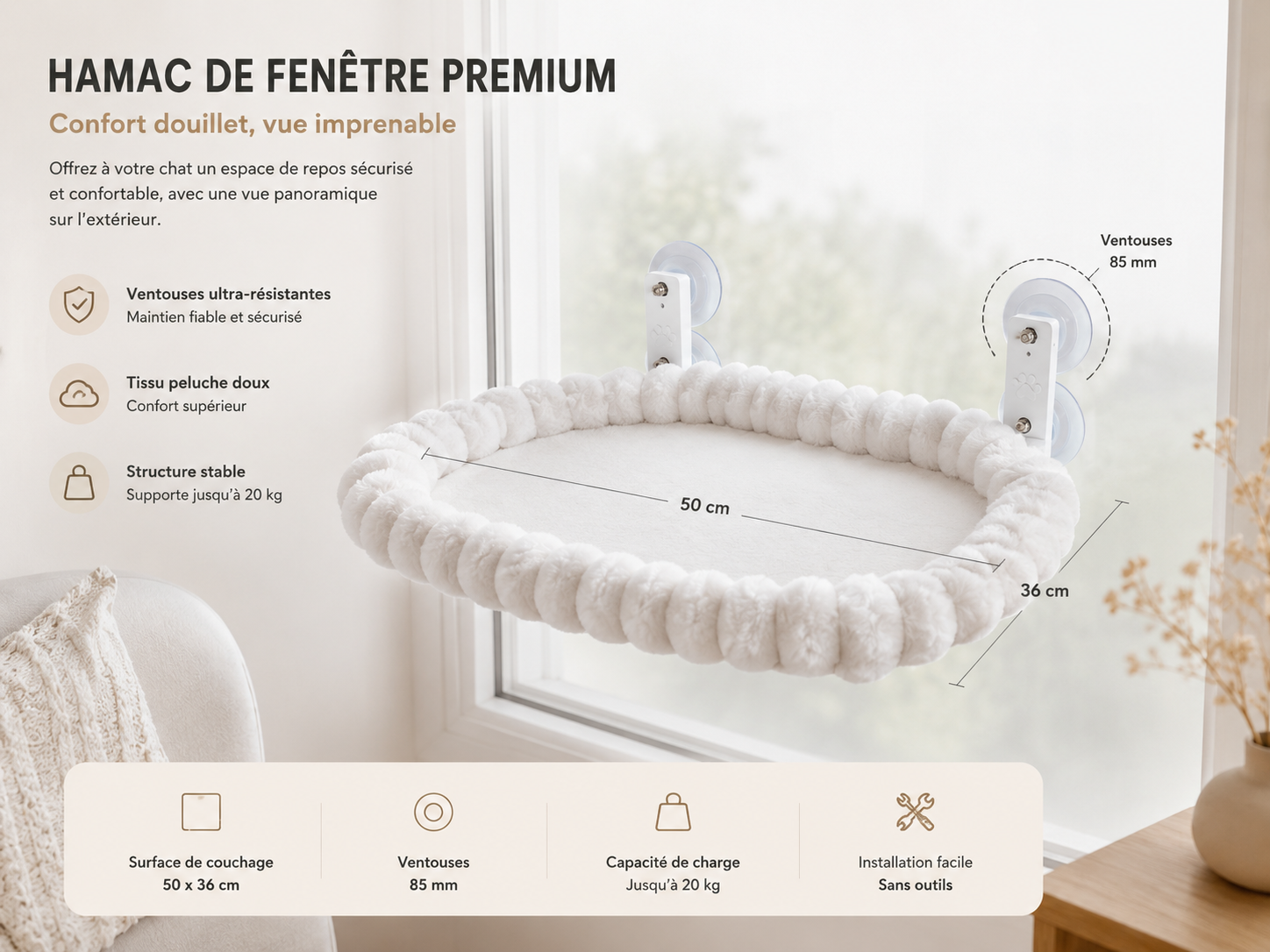 Hamac Chat | SunnyNest™