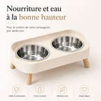 Gamelle Surélevée | DuoDine™