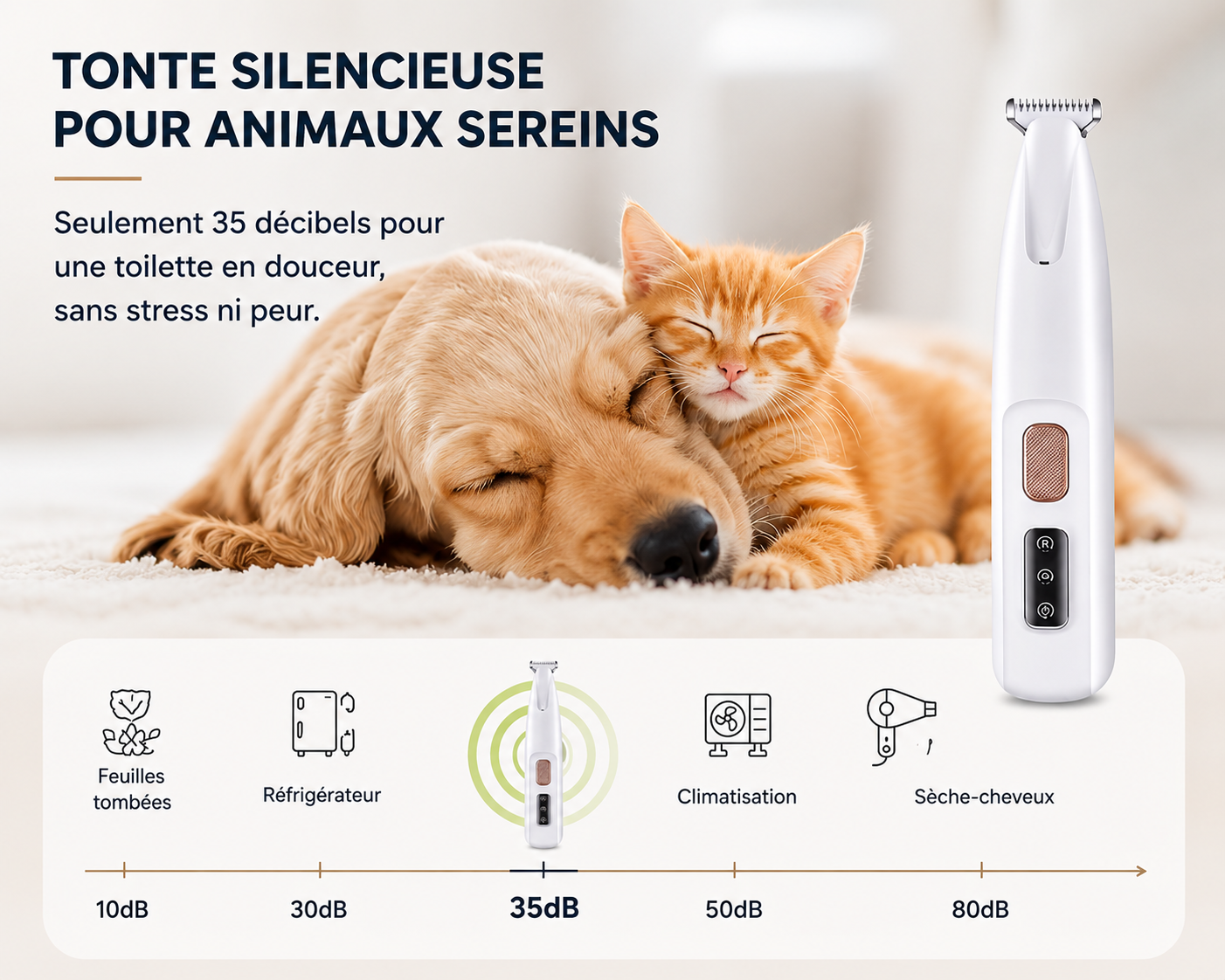 Tondeuse à Pattes | SilenceTrim™