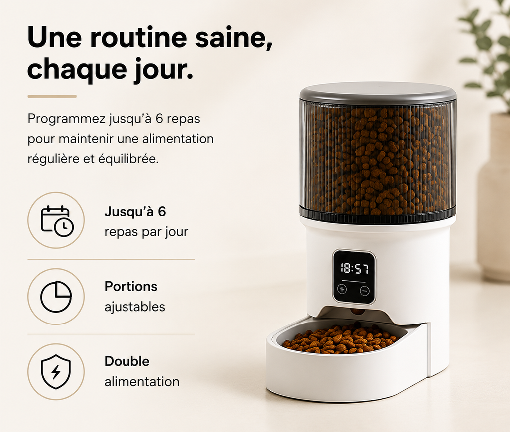 Ditributeur Automatique de Croquette | Nøraly™