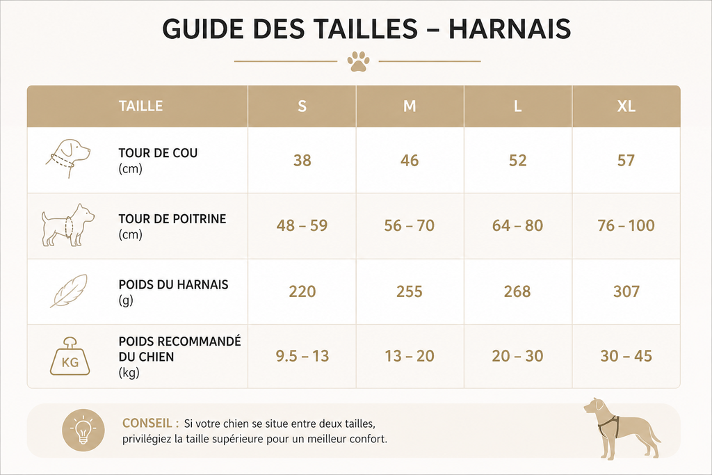 Harnais de Balade pour Chien