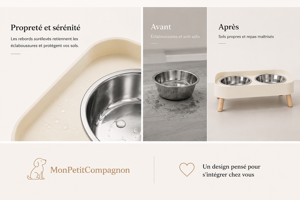 Gamelle Surélevée | DuoDine™